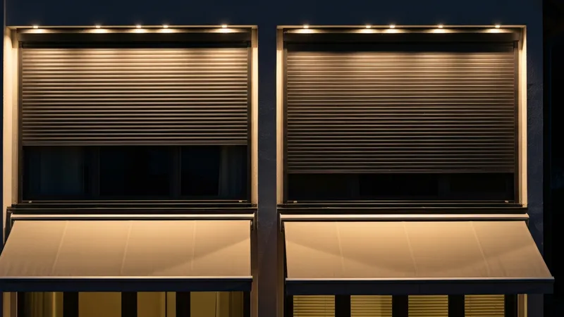 Volets roulants solaires vs stores extérieurs